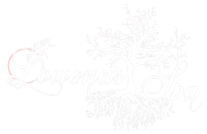 Lowena's Spa Logo White